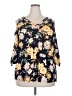 Naif Gold 3/4 Sleeve Blouse Size 2X - photo 1