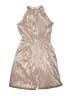 Janie and Jack 100% Polyester Metallic Silver Dress Size 12 - photo 1