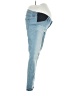 Old Navy - Maternity Color Block Blue Jeans Size 2 - photo 4