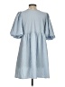 Mable Checkered-gingham Blue Casual Dress Size S - photo 2