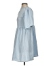 Mable Checkered-gingham Blue Casual Dress Size S - photo 5