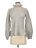 Ann Taylor Silver Turtleneck Sweater Size XS - photo 1