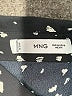 MNG 100% Polyester Polka Dots Black Long Sleeve Blouse Size 6 - photo 7