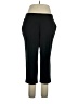 Purejill Solid Black Active Pants Size XL Petite - photo 1