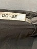 Do & Be 100% Polyester Solid Black Casual Skirt Size M - photo 3
