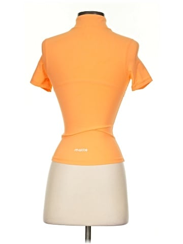 MATTE Collection Short Sleeve Turtleneck (view 2)