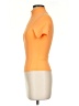 MATTE Collection Orange Short Sleeve Turtleneck Size XS - photo 5