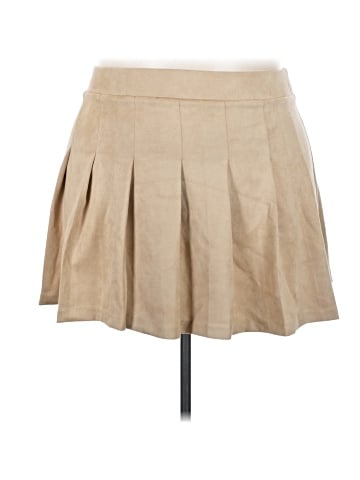 Wearever Faux Leather Skirt (view 1)