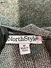 North Style Gray Kimono Size M - photo 7