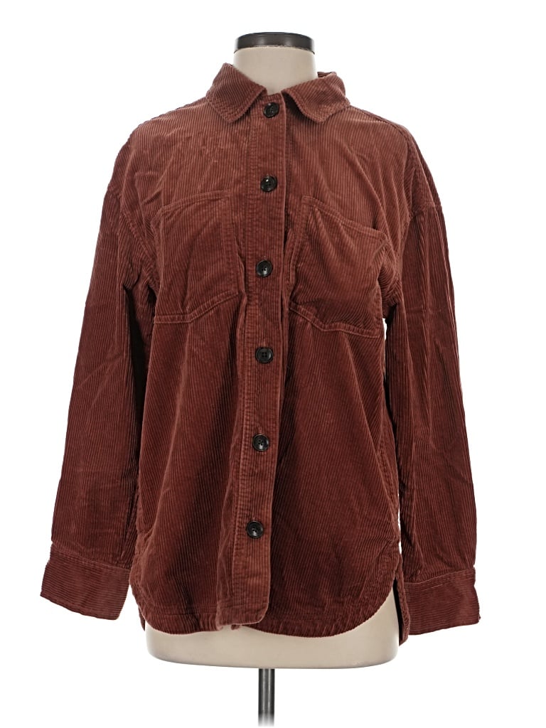 Pre-owned Madewell Jacket In Brown