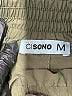 Ci Sono Solid Green Casual Pants Size M - photo 7
