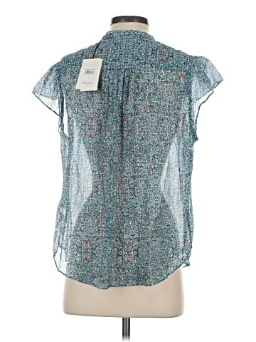 7 For All Mankind Short Sleeve Blouse (view 2)
