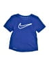 Nike 100% Polyester Blue Active T-Shirt Size 6 - 7 - photo 1