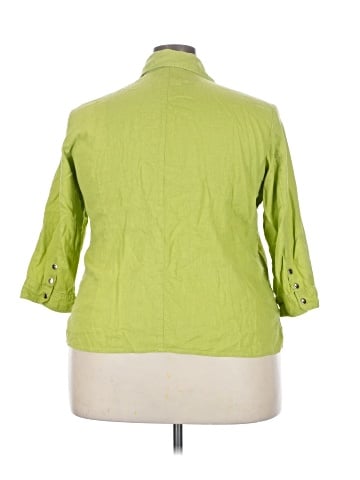 Coldwater Creek 3/4 Sleeve Button-Down Shirt (view 2)