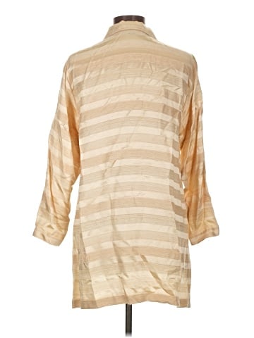 Linda Allard Ellen Tracy 3/4 Sleeve Button-Down Shirt (view 2)