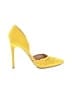 Just Fab Yellow Heels Size 10 - photo 1