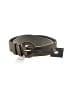 Express Gray Leather Belt Size M - photo 1
