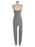 Love Solid Gray Jumpsuit Size L - photo 2
