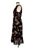 Mossimo 100% Polyester Print Black Cocktail Dress Size M - photo 5
