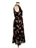 Mossimo 100% Polyester Print Black Cocktail Dress Size M - photo 4