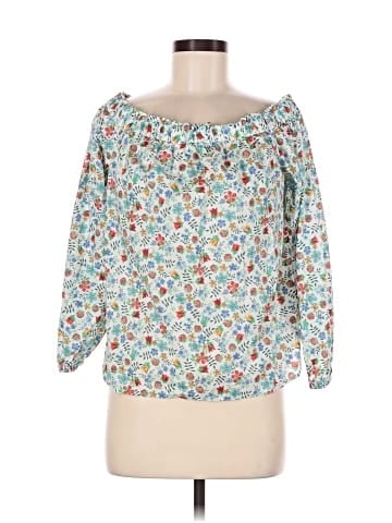 Liberty Art Fabrics for J.Crew 3/4 Sleeve Blouse (view 1)