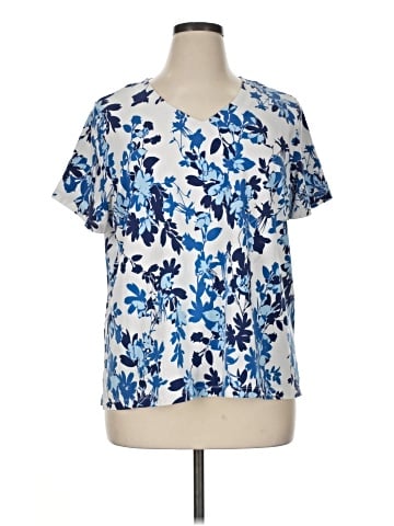 Alfred Dunner Short Sleeve Blouse (view 1)