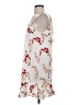 Naked Zebra 100% Polyester Floral White Casual Dress Size S - photo 5