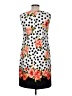 AGB Polka Dots White Casual Dress Size 8 - photo 2
