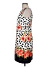 AGB Polka Dots White Casual Dress Size 8 - photo 5