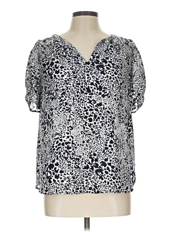 Jones & Co Short Sleeve Blouse (view 1)
