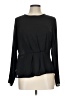 Primark 100% Polyester Black Long Sleeve Blouse Size 10 - photo 1