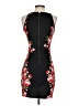 A. Byer Floral Black Cocktail Dress Size 3 - photo 2