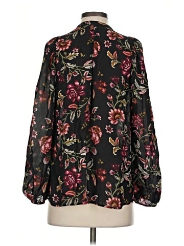 A.L.C. Long Sleeve Silk Top (view 2)