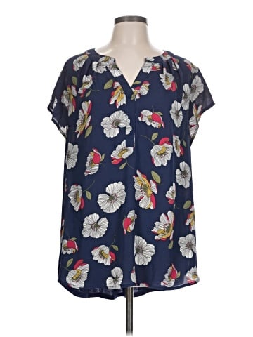 American Apparel Short Sleeve Blouse (view 1)
