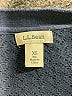 L.L.Bean 100% Cotton Blue Cardigan Size XS - photo 7