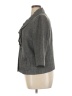 T. Milano 100% Polyester Gray Blazer Size 16 - photo 5