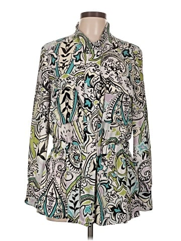 Black Label by Chico's Long Sleeve Blouse (view 1)