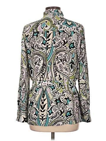 Black Label by Chico's Long Sleeve Blouse (view 2)