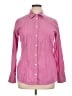 Apostrophe Pink Long Sleeve Button-Down Shirt Size XL - photo 1