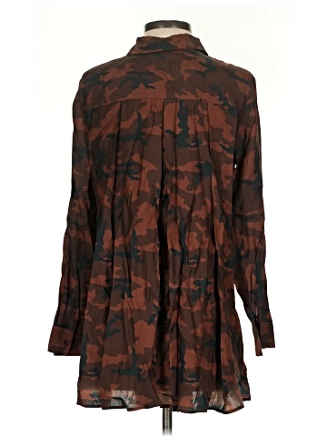 Acrobat Long Sleeve Silk Top (view 2)