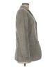 Jaeger Tweed Ivory Gray Wool Blazer Size 6 - photo 4