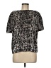 Joanna 100% Polyester Black Short Sleeve Blouse Size M - photo 1