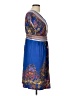 Kiara Paisley Blue Casual Dress Size L - photo 4