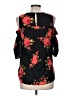 Dorothy Perkins 100% Polyester Black 3/4 Sleeve Blouse Size 6 - photo 2
