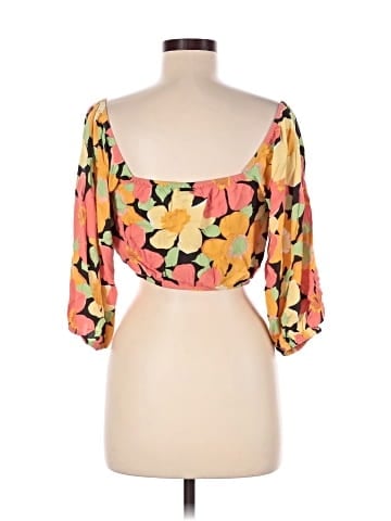 Billabong 3/4 Sleeve Blouse (view 2)