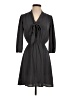 Tyche 100% Polyester Solid Gray Casual Dress Size S - photo 1