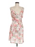Mint Floral Pink Cocktail Dress Size M - photo 1