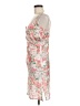 Mint Floral Pink Cocktail Dress Size M - photo 5