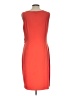 Relativity Solid Orange Cocktail Dress Size L - photo 2