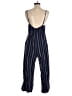 Mimi Chica 100% Rayon Stripes Blue Jumpsuit Size S - photo 2
